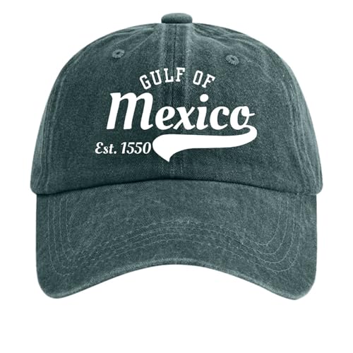 Beichwtd Unisex Gulf of Mexico Since 1550 Cap Vintage Basecap Herren, Kappe Damen Beichwtd Unisex Gulf of Mexico Since 1550 Cap Vintage Basecap Herren, Kappe Damen von Beichwtd