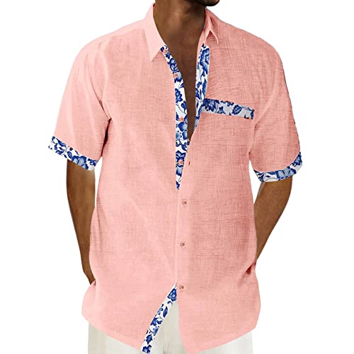 Sommerhemd Herren Kurzarm Italienische Linen Shirt Leichtes Trachtenhemd Slim Fit Strandhemd Mittelalter Sommer Stehkragenhemd Boho Style Leinenhemd Musselin Freizeithemden Hemd Henley Sommerhemd Herren Kurzarm Italienische Linen Shirt Leichtes Trachtenhemd Slim Fit Strandhemd Mittelalter Sommer Stehkragenhemd Boho Style Leinenhemd Musselin Freizeithemden Hemd Henley von Beichwtd
