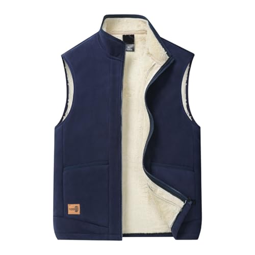 Ärmellose Weste Herren: Winter Warm Übergangsweste Langarm Winterweste Baumwolle Leicht Outdoor Ärmellose Weste Arbeit Fleeceweste Große Größen Outdoorjacke Gefüttert Baumwollweste Sportlich Ärmellose Weste Herren: Winter Warm Übergangsweste Langarm Winterweste Baumwolle Leicht Outdoor Ärmellose Weste Arbeit Fleeceweste Große Größen Outdoorjacke Gefüttert Baumwollweste Sportlich von Beichwtd