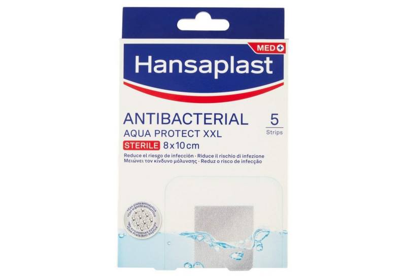 Hansaplast Wundpflaster Hansaplast Aqua Protect XXL Steril 8 cm x 10 cm, 5 Stück - B00D3HQVH8 Hansaplast Wundpflaster Hansaplast Aqua Protect XXL Steril 8 cm x 10 cm, 5 Stück - B00D3HQVH8 von Hansaplast