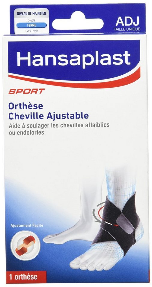 Hansaplast Wundpflaster Hansaplast Fußgelenk-Bandage verstellbar - B00D6AWPPO, Packung Hansaplast Wundpflaster Hansaplast Fußgelenk-Bandage verstellbar - B00D6AWPPO, Packung von Hansaplast
