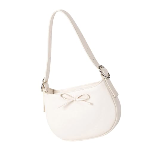 Achsel-Umhängetasche im koreanischen Stil mit Schleifen, elegante Unterarm-Geldbörse, Abendtasche, Handtasche für Pendler und Freizeit, Schleifen, Dekoration, Geldbörse, beige, One Size Achsel-Umhängetasche im koreanischen Stil mit Schleifen, elegante Unterarm-Geldbörse, Abendtasche, Handtasche für Pendler und Freizeit, Schleifen, Dekoration, Geldbörse, beige, One Size von Beimus