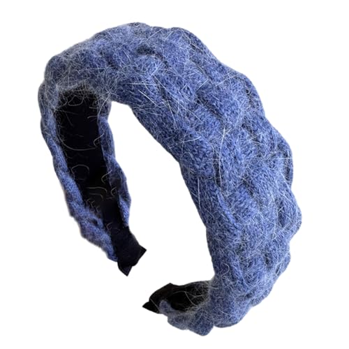 Beimus Breites geflochtenes Stirnband für Damen und Mädchen, Stoff-Haarbänder, modisch, einfarbig, Haarschmuck, stilvoll Beimus Breites geflochtenes Stirnband für Damen und Mädchen, Stoff-Haarbänder, modisch, einfarbig, Haarschmuck, stilvoll von Beimus