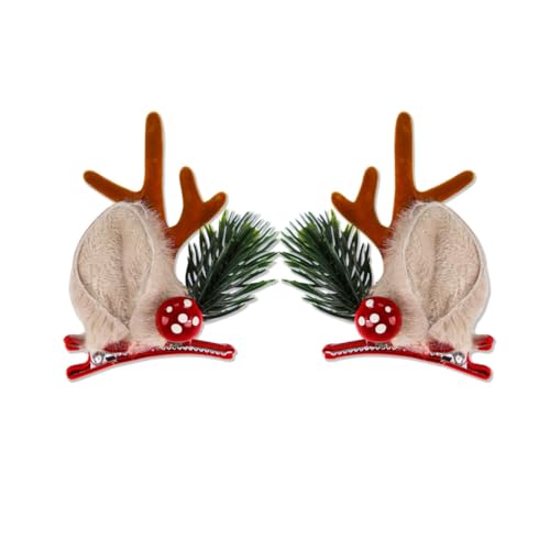 Beimus Haarklammern, 2 Stück, Festival, Cartoon, Weihnachten, Entenschnabel, Haarspange für Pferdeschwanz, Pony, Haarnadeln für Teenager und Kinder von Beimus