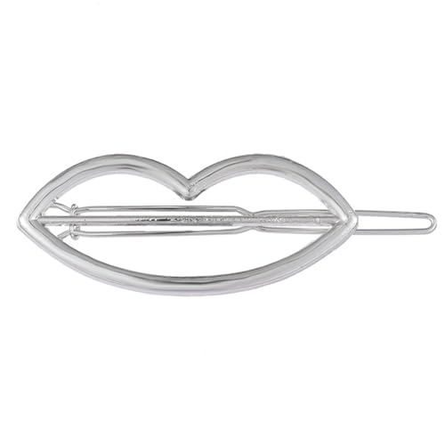 Beimus Haarklammern, Metall-Haarspange, silberfarben, Herz-Haarnadeln für Damen, Stern-Haarspangen, geometrische Haarspange Beimus Haarklammern, Metall-Haarspange, silberfarben, Herz-Haarnadeln für Damen, Stern-Haarspangen, geometrische Haarspange von Beimus