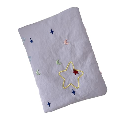 Beimus Modische Reisepasshülle mit Sternprägung und geräumigem Innenfach, einfacher Zugriff, Dokumentenaufbewahrung, organisierter Reisedokumenten-Organizer, violett, Mass Beauty von Beimus