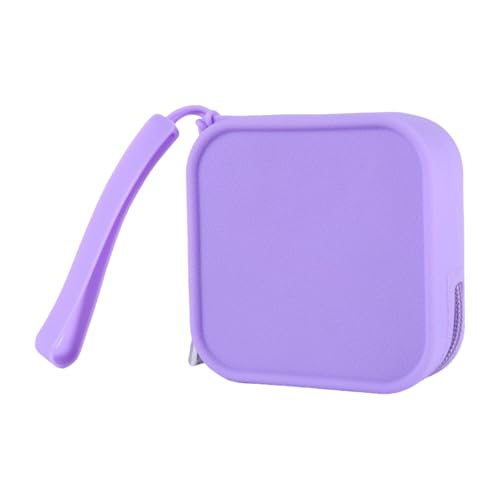 Beimus Praktische, stabile Silikon-Schmuck-Münzgeldbörse, weiche Materialien, Dekoration für trendige Frauen und Studenten, Farbe 3, 10*10cm von Beimus