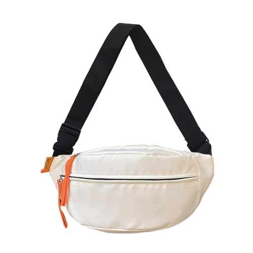 Beimus Schultertasche für Damen, modische Gürteltasche mit verstellbarem Riemen, Nylon-Umhängetasche, Crossbody-Tasche für Outdoor, Workout, Wandern, Reisen, beige Beimus Schultertasche für Damen, modische Gürteltasche mit verstellbarem Riemen, Nylon-Umhängetasche, Crossbody-Tasche für Outdoor, Workout, Wandern, Reisen, beige von Beimus