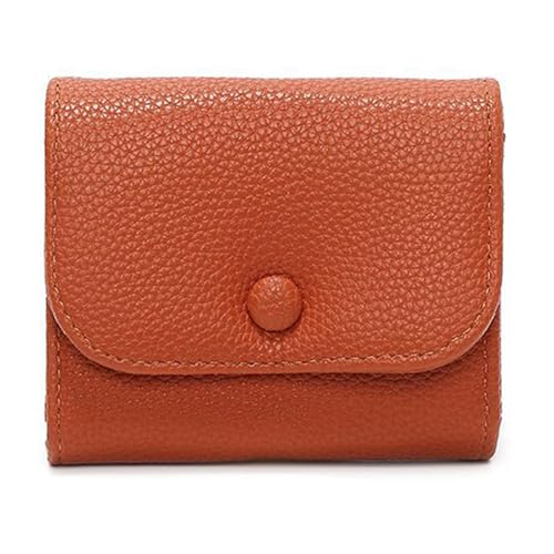 Beimus Stilvolle Geldbörse aus PU-Leder für Kleingeld, modisch, kleine Geldbörse, kurzer Kartenhalter, koreanischer Stil, Geldbörse für Reisen, klein, stilvoll, kurz, PU-Leder, Wechselgeldbörse von Beimus
