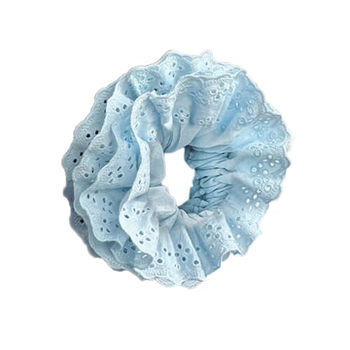 Beimus Übergroße Spitzen-Haargummis, Dutt, Haargummi, Blumen-Haar-Styling von Beimus