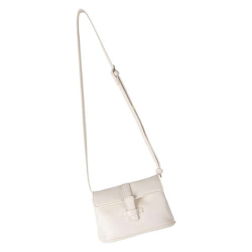 Beimus Vintage PU Crossbody Bag Leder Schulter Satchel Geldbörse mit verstellbarem Riemen für stilvolle Frauen auf der Suche nach einzigartigen Designs moderne Retro Satchel, beige, One Size Beimus Vintage PU Crossbody Bag Leder Schulter Satchel Geldbörse mit verstellbarem Riemen für stilvolle Frauen auf der Suche nach einzigartigen Designs moderne Retro Satchel, beige, One Size von Beimus