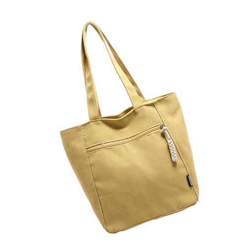 Hoboes-Tasche aus Segeltuch für Damen, Schultertasche, Arbeit, trendige Handtasche, Geldbörse mit Reißverschluss, Valentinstagsgeschenk, großes Fassungsvermögen, Hoboes-Taschen, gelb, One Size Hoboes-Tasche aus Segeltuch für Damen, Schultertasche, Arbeit, trendige Handtasche, Geldbörse mit Reißverschluss, Valentinstagsgeschenk, großes Fassungsvermögen, Hoboes-Taschen, gelb, One Size von Beimus