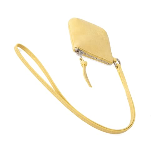 Reisetasche, Geldbörse, Schultertasche für Kopfhörer, Lippenstift, kleine Umhängetasche, Geschenke für Damen und Mädchen, Reisebrieftasche, gelb, One Size Reisetasche, Geldbörse, Schultertasche für Kopfhörer, Lippenstift, kleine Umhängetasche, Geschenke für Damen und Mädchen, Reisebrieftasche, gelb, One Size von Beimus