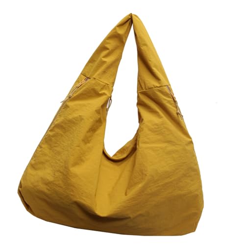 Schultertasche mit großem Fassungsvermögen, modische und stilvolle Unterarmtasche, lässige Handtasche für Arbeit oder Einkaufen, Pendler, gelb, One Size Schultertasche mit großem Fassungsvermögen, modische und stilvolle Unterarmtasche, lässige Handtasche für Arbeit oder Einkaufen, Pendler, gelb, One Size von Beimus