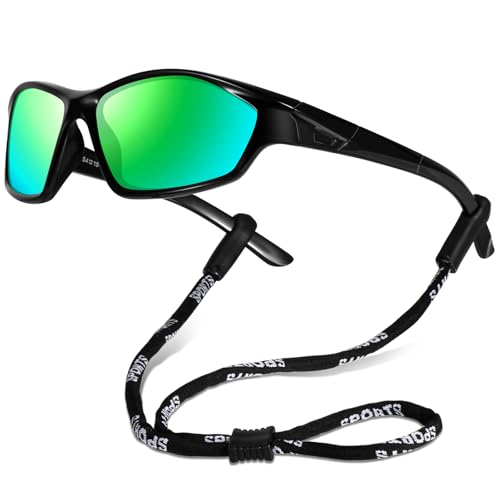 Beipegin Sonnenbrille Kinder für Jungen und Mädchen,UV400 Schutz Polarisierte Fahrradbrille Sportbrille Radfahren Sonnenstrahlen Teenager Alter 5-14 Jahre Beipegin Sonnenbrille Kinder für Jungen und Mädchen,UV400 Schutz Polarisierte Fahrradbrille Sportbrille Radfahren Sonnenstrahlen Teenager Alter 5-14 Jahre von Beipegin