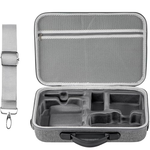 BeisDirect Hartschalenkoffer für DJI Mini 5 Pro Fly More Combo, wasserdichte tragbare Aufbewahrungstasche Schultertasche Reise-Tragetasche für DJI RC 2 Controller, Akku-Ladehub und Zubehör von BeisDirect