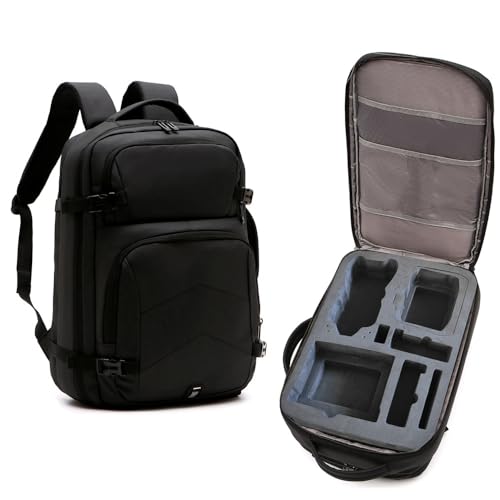 BeisDirect Tarvel Rucksack für DJI AIR3 Große Kapazität Umhängetasche Rucksack 15 Zoll Laptop Organizer Tasche für DJI RC2/RC-N2 Fernsteuerung, 44 * 31 * 12.5cm von BeisDirect