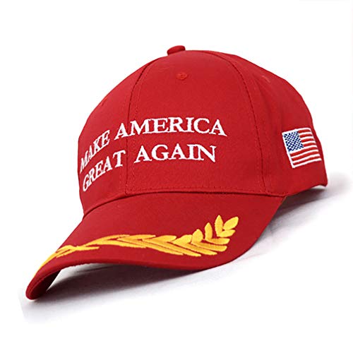 Beito 2020 Donald Trump Red Hat Wiederwahl Halten Sie Amerika Große Stickerei Usa Flag MAGA New Cap Cotton Baseball-Kappe von Beito