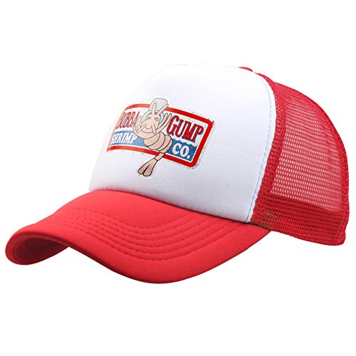 Bubba Gump Cap Shrimp Co. LKW-baseballmütze Sommer Sport-Hysteresen-Kappe Forrest Gump Justierbarer Hut Für Frauen-Mann von Beito