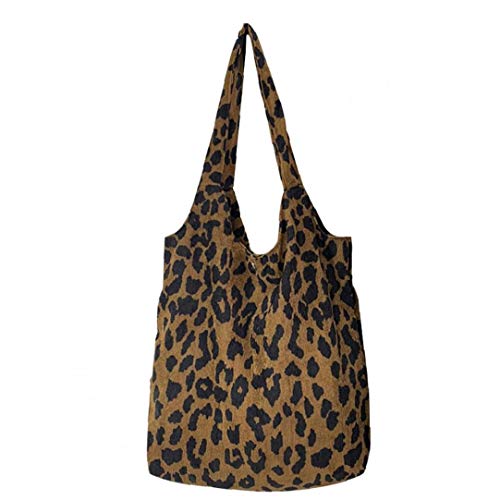 Frauen Leopard Tote Beiläufige Spielraum-Schulter-Geldbeutel-Beutel-Handtasche College-Strand-Pack von Beito