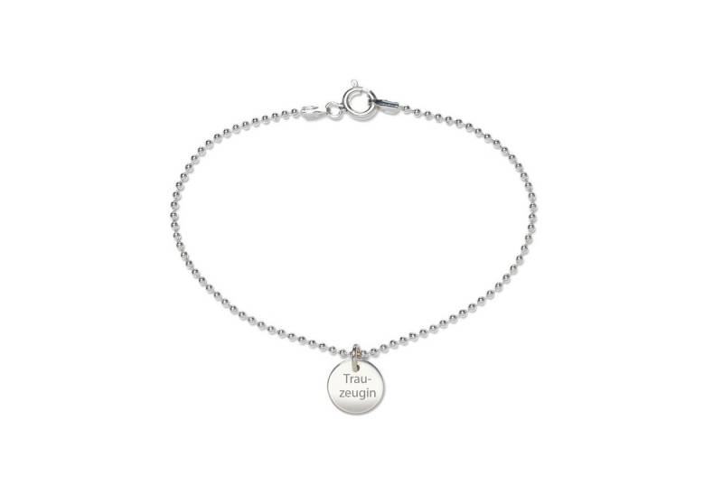 Beka&Bell Armband 925 Sterling Silber Glänzend 19cm Trauzeugin von Beka&Bell