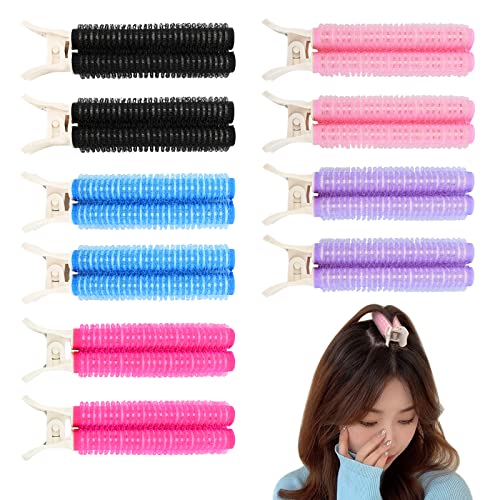Bekecidi 10 Stück Volumen-Haarspangen, Haarwurzel-Clips, Natürliche Flauschige Lockenwickler Roller Clips Sofortige Haarvolumen-Clips Haarstyling-Werkzeuge Zubehör für Frauen und Mädchen von Bekecidi