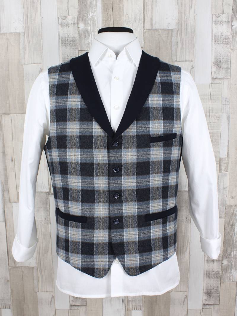 Herrenweste Harry Marine Karo Herrenweste Harry Marine Karo von BekleidungGermany