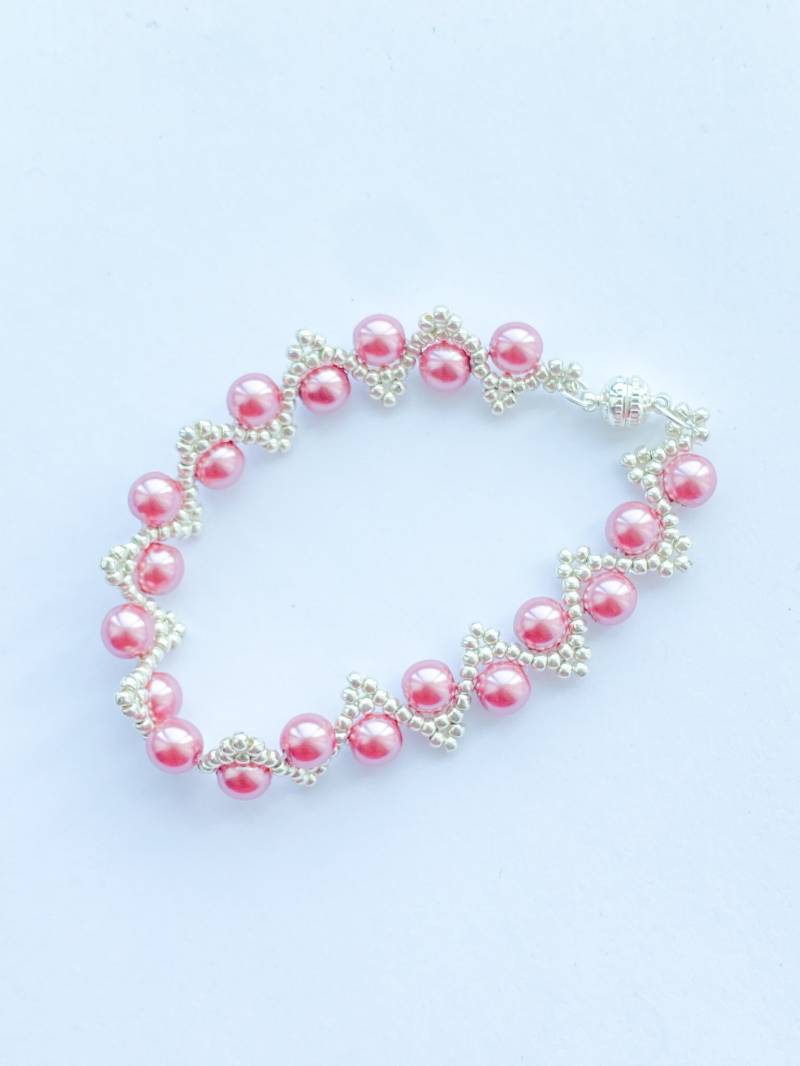 Perlen Und Saatperlen Armband von BelJoyCollection