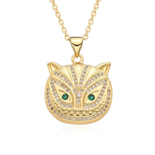 Belachick Gedenken Halskette Ketten Schmuck Herren Frauen Anhänger Necklace Löwenkopf Anhänger Halskette Für Herren Hip-Hop Halskette E339 Belachick Gedenken Halskette Ketten Schmuck Herren Frauen Anhänger Necklace Löwenkopf Anhänger Halskette Für Herren Hip-Hop Halskette E339 von Belachick