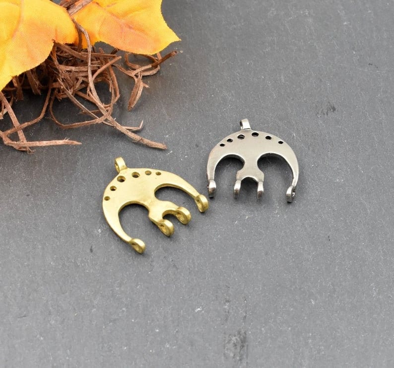 Haithabu Kettenverteiler Aus Bronze Und Zamak - Wikinger Replika Ketten Separator Für Fibelkette 1 Stück von BelanasSchatzkiste