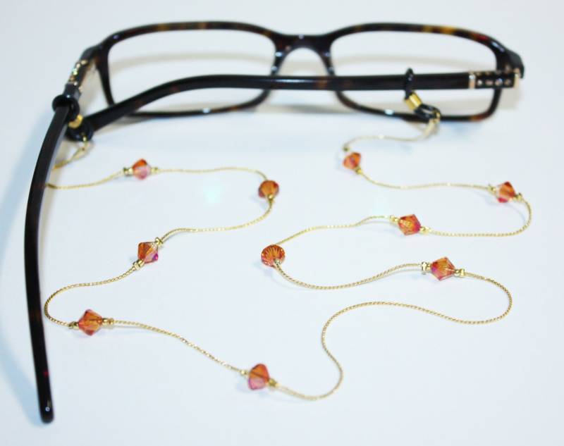 Brillenkette || Astral Rosa Brillenkette || Astral Rosa von BelandEve