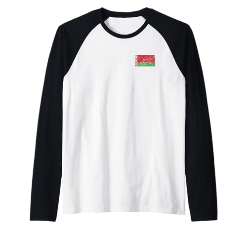 Weißrussland-Flaggen-Grafik für Männer, Frauen, Kinder Raglan Weißrussland-Flaggen-Grafik für Männer, Frauen, Kinder Raglan von Belarus Flag Graphic Store