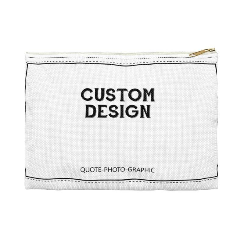 Personalisierbar Zubehör Beutel Personalisierte Make-Up Tasche, Federmäppchen von BeldisegnoShop