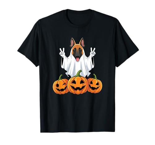 Belgischer Malinois Ghost Pumpkin Boo Halloween Kid Herren Damen T-Shirt Belgischer Malinois Ghost Pumpkin Boo Halloween Kid Herren Damen T-Shirt von Belgian Malinois Halloween Ghost Pumpkin Outfits