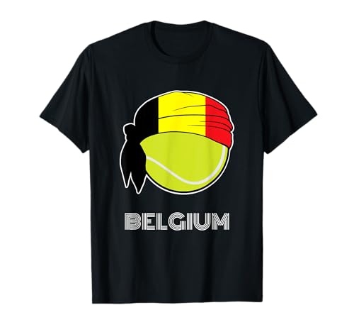 Belgien Herren Tennis-Top für belgische Spieler, Fans oder Trainer T-Shirt Belgien Herren Tennis-Top für belgische Spieler, Fans oder Trainer T-Shirt von Belgian Mens Champion Tennis Player Apparel