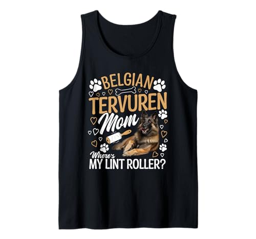 Belgische Tervuren Besitzerin Mama Fusselrolle Belgische Tervuren Tank Top Belgische Tervuren Besitzerin Mama Fusselrolle Belgische Tervuren Tank Top von Belgian Tervuren Graphic For Dog Enthusiasts