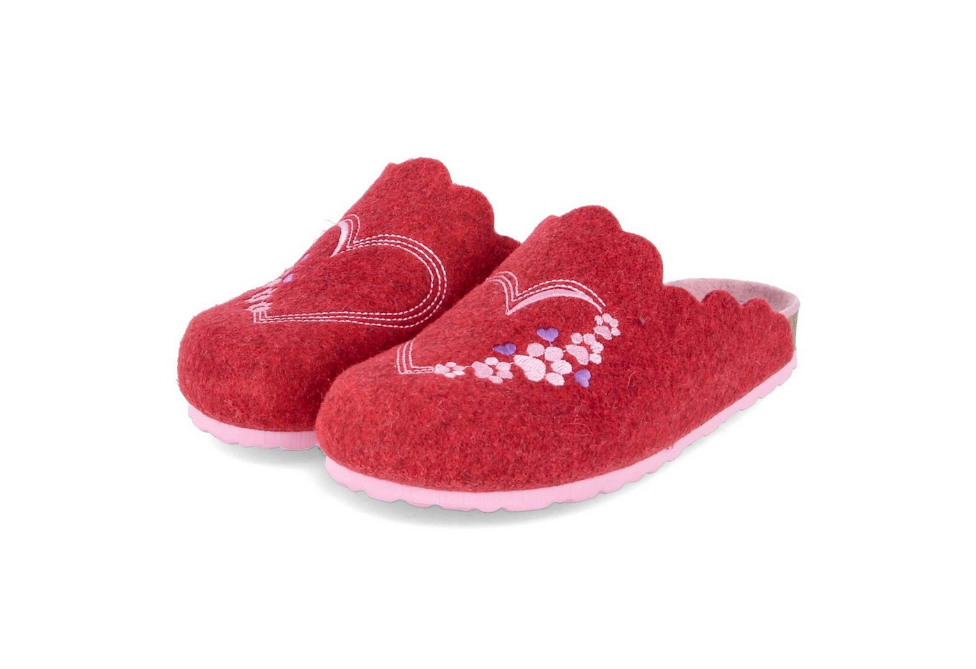 Beliana Beliana - female - 2138 67/484 46 - Filz - rot Pantolette von Beliana