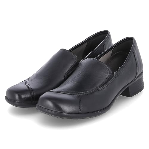 Beliana 245/3086W 2738 Black orthopädischer Slipper Glattleder Damen in schwarz - Gr. 37 von Beliana