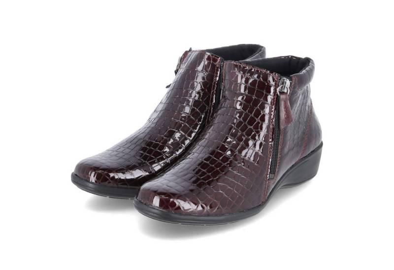 Beliana Damen Stiefeletten 720/11749 bordo Lackleder rot Stiefel von Beliana