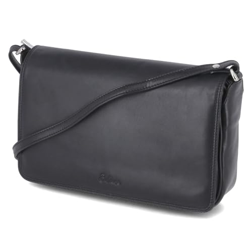 Beliana BEL2203-01 Handtasche Glattleder Damen in schwarz von Beliana