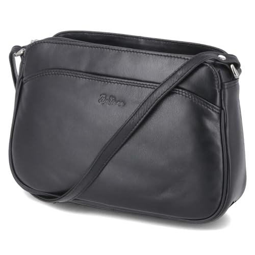 Beliana BEL2207-01 Handtasche Leder Damen in schwarz von Beliana