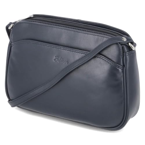 Beliana BEL2207-09 Handtasche Glattleder Damen in blau von Beliana