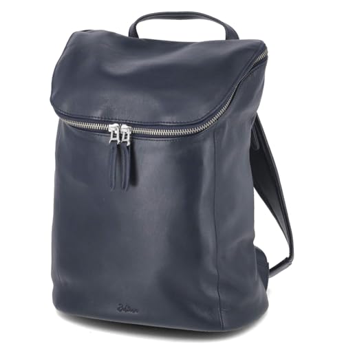 Beliana BEL5473-09 Cityrucksack Glattleder in blau von Beliana