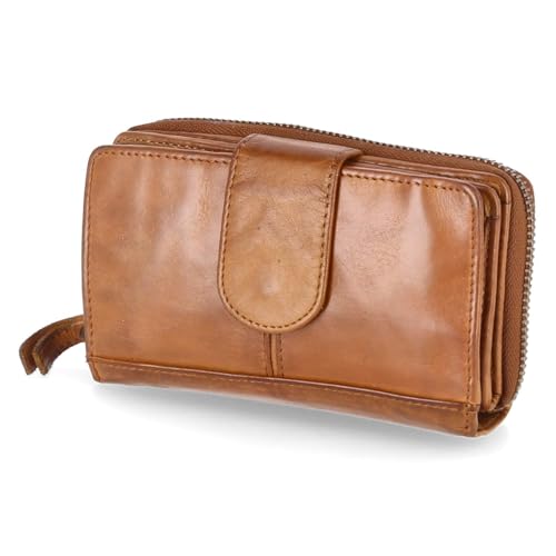 Beliana BEL91004-04 Geldbörse Glattleder Damen in braun von Beliana