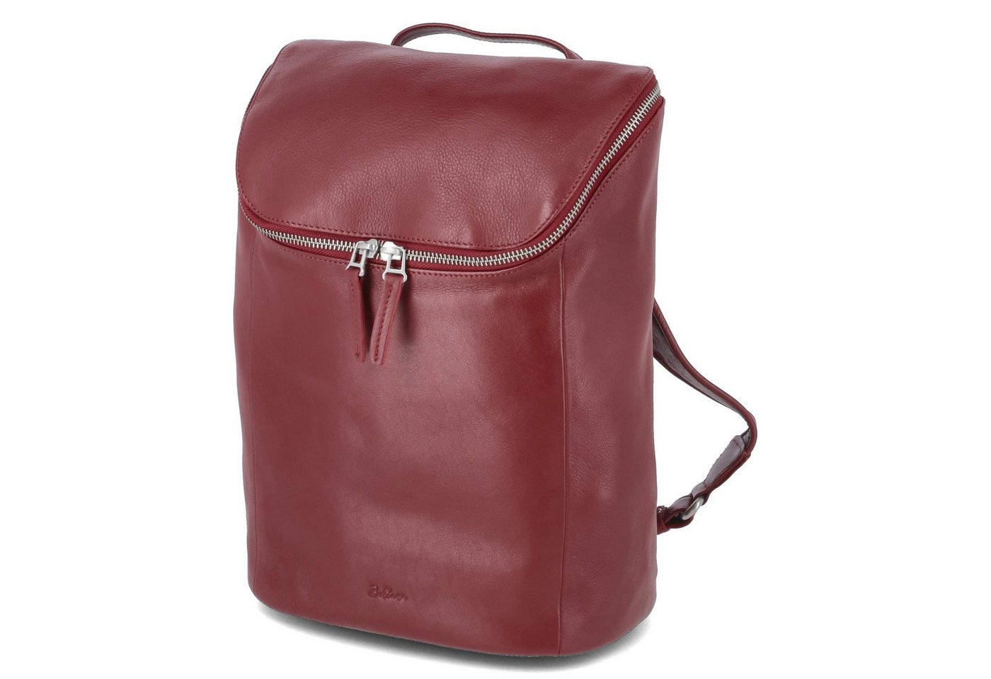 Beliana Cityrucksack Beliana - female - BEL5473-07 - Glattleder - rot von Beliana