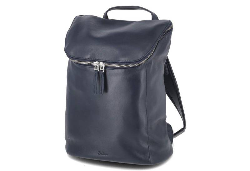 Beliana Cityrucksack Beliana - female - BEL5473-09 - Glattleder - blau von Beliana