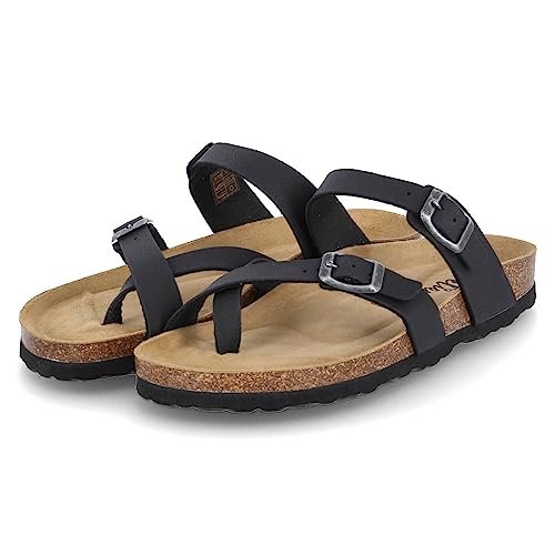 Beliana Damen Pantolette in schwarz - Gr. 40 von Beliana