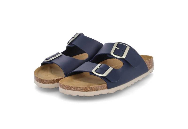 Beliana Beliana - female - 0014/299 Platin Nac/ 353 58 - Kunstleder - blau Pantolette von Beliana