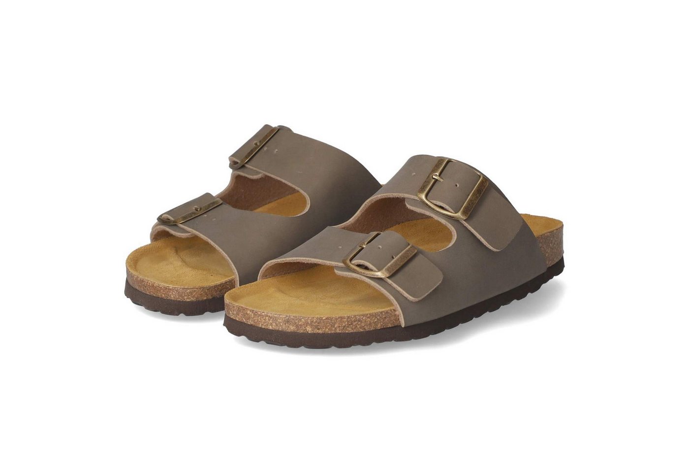 Beliana Beliana - female - 0014/299/90/Velour 34 - Kunstleder - khaki Pantolette von Beliana