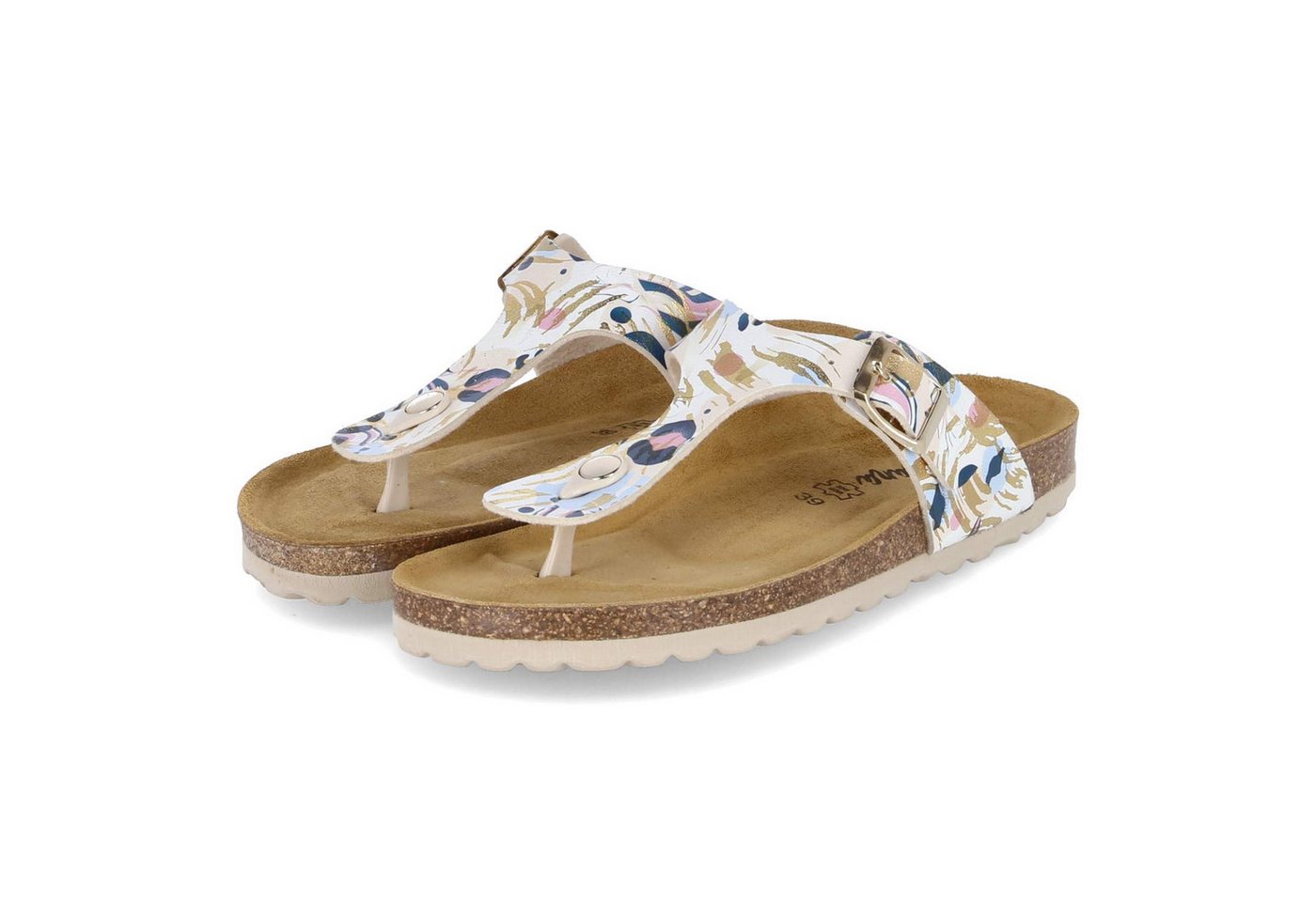 Beliana Beliana - female - 0027/20/7186/88/299/87/353 05 - Kunstleder - beige Pantolette von Beliana